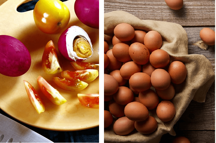 chicken egg vs duck egg